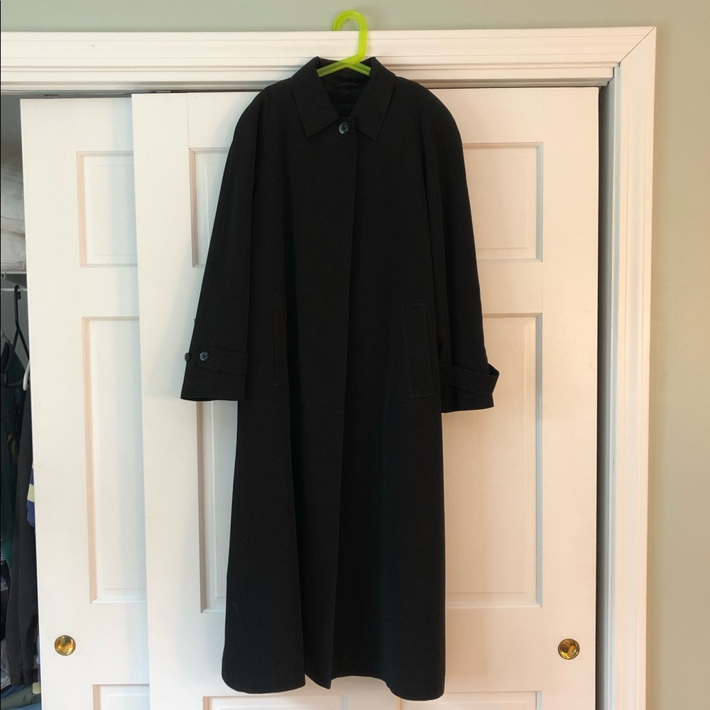 Black Fleet Street Insulated Macintosh